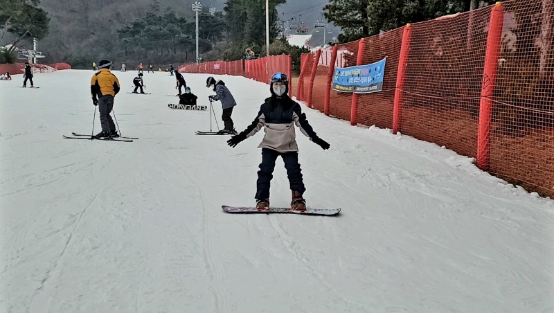 지산 스노우보드 2:1 성인강습